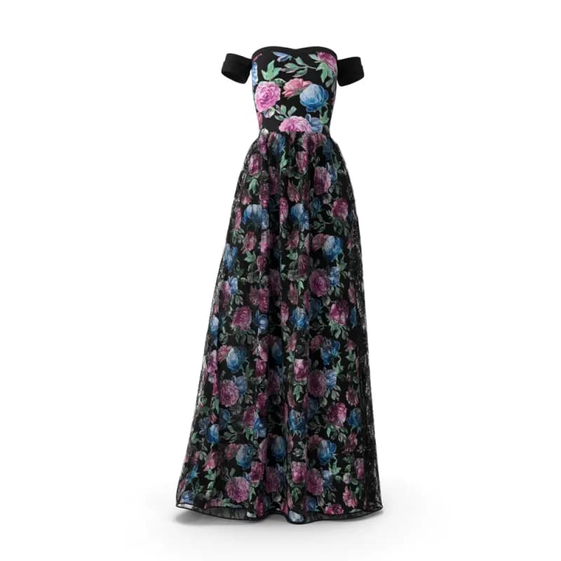Black Women's Gown