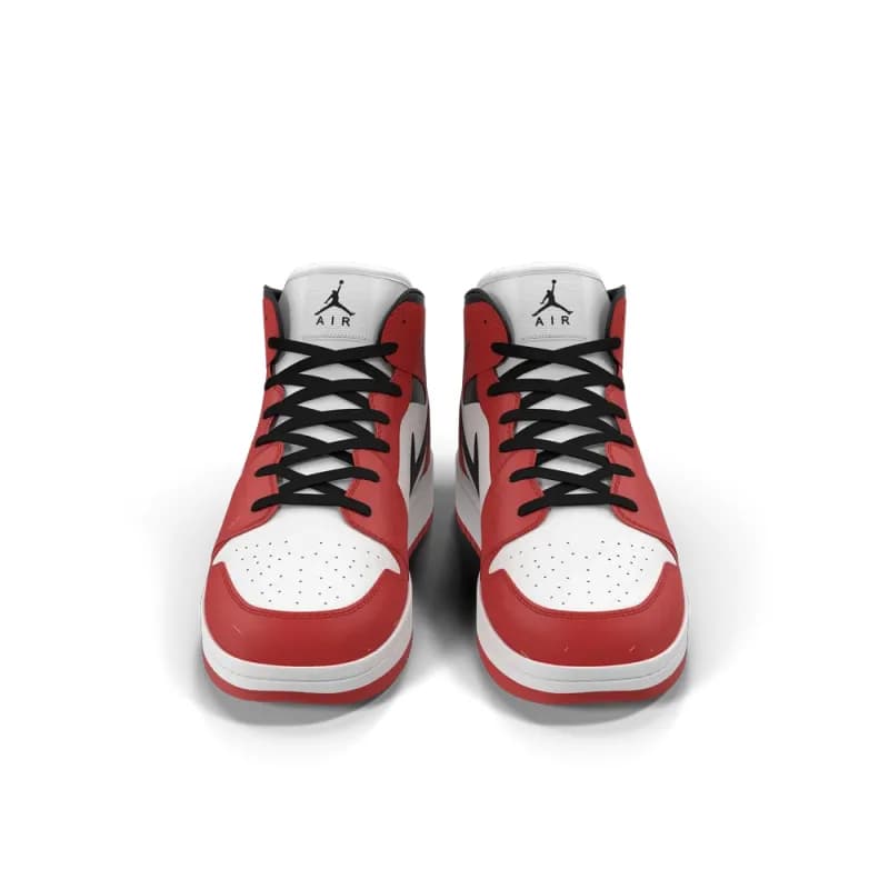Nike Air Jordan 1 Red And Black